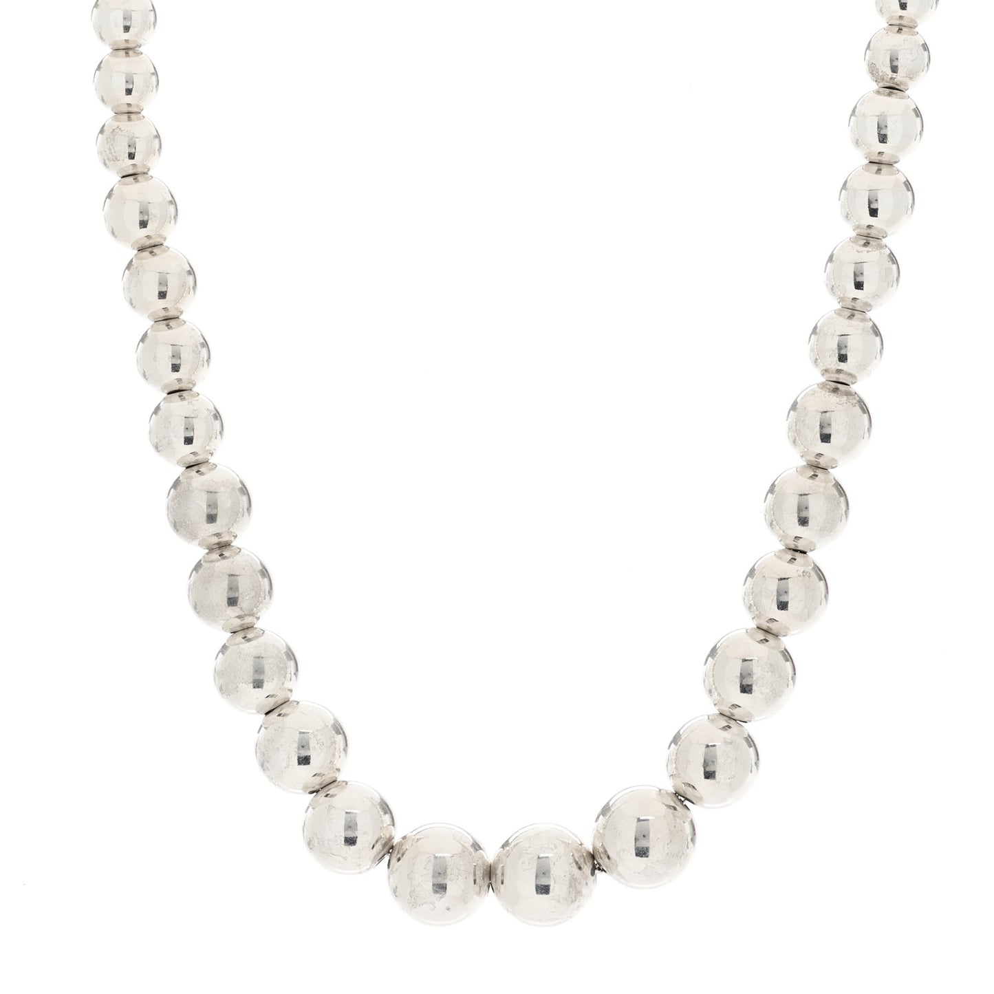 Sterling Silver HardWear Graduated Ball Necklace