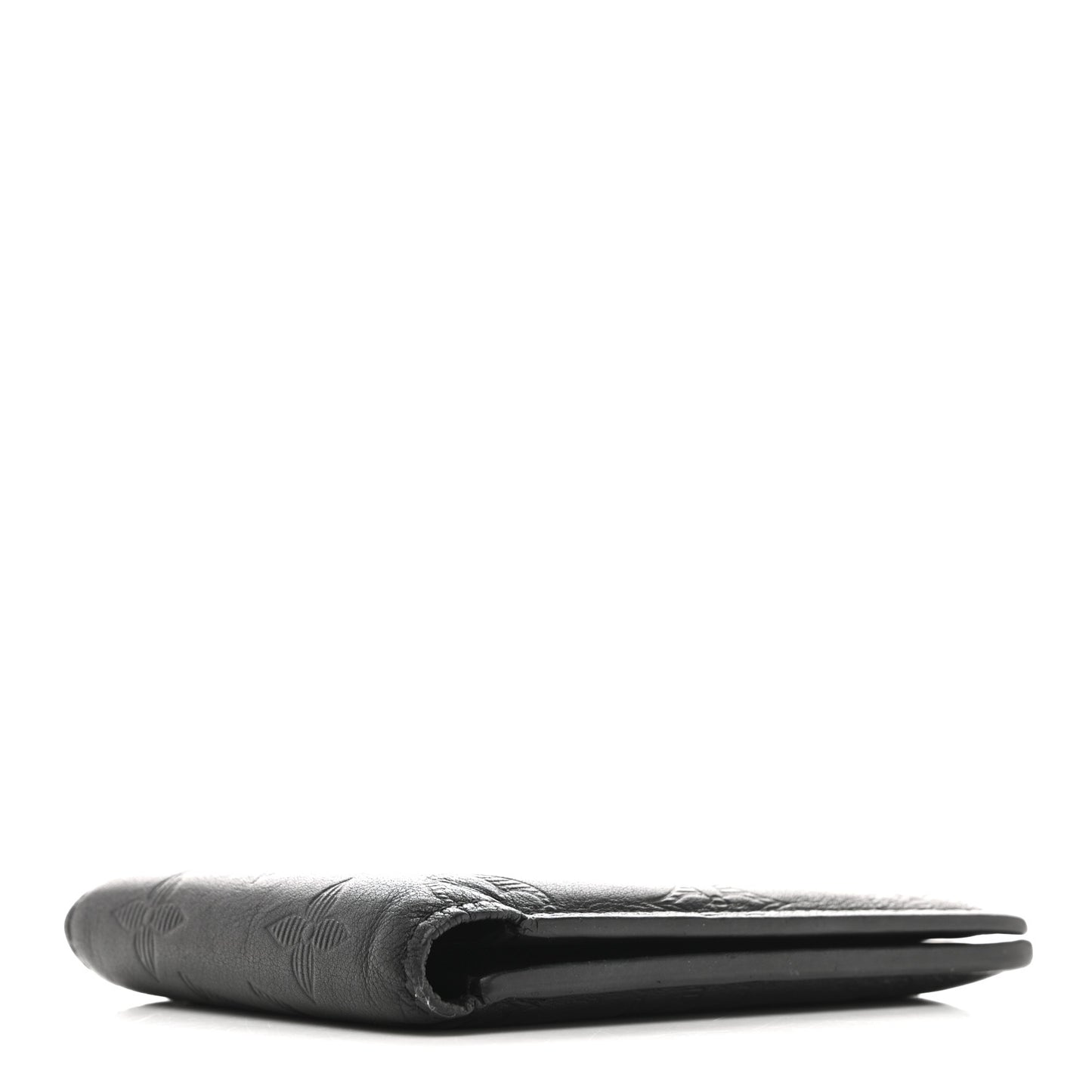 Calfskin Monogram Shadow Multiple Wallet Black