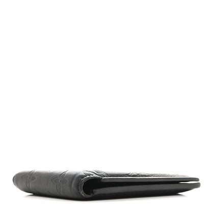 Louis Vuitton Calfskin Monogram Shadow Multiple Wallet Black 4 of 11