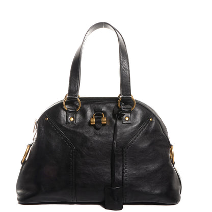 Saint Laurent Calfskin Large Muse Black 1 of 9