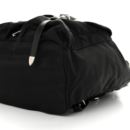 Prada Nylon New Vela Studded Backpack Black 10 of 10