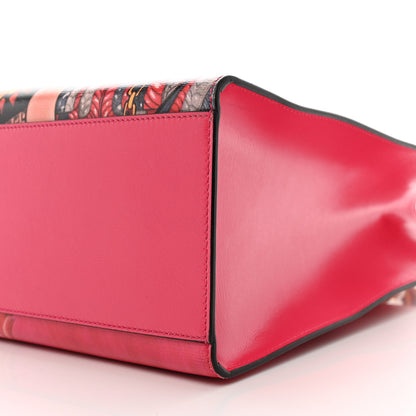 Gucci Nappa Bamboo Printed Nymphaea Top Handle Bag Multicolor 10 of 11