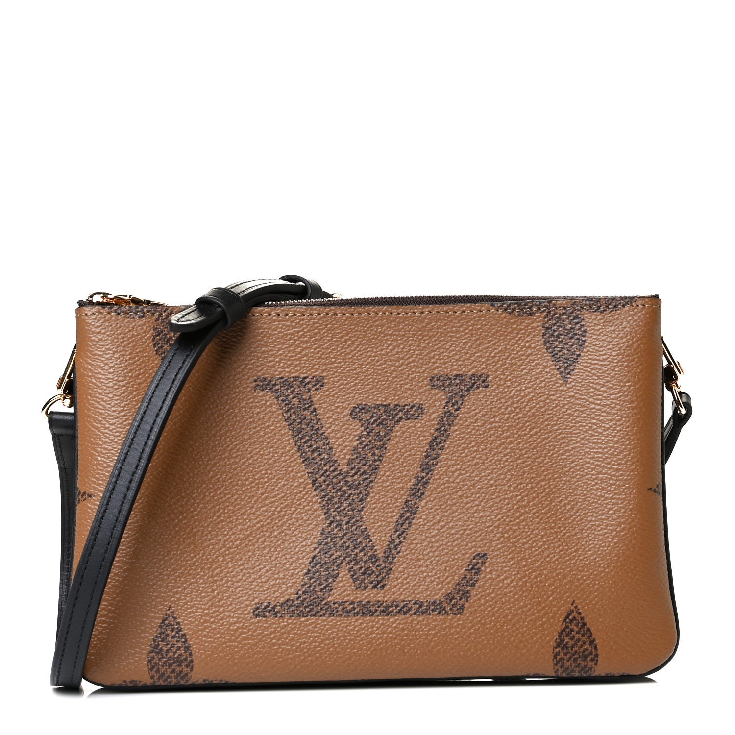 Louis Vuitton Reverse Monogram Giant Double Zip Pochette 1 of 4