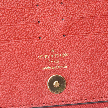 Louis Vuitton Empreinte Adele Wallet Cherry 6 of 7