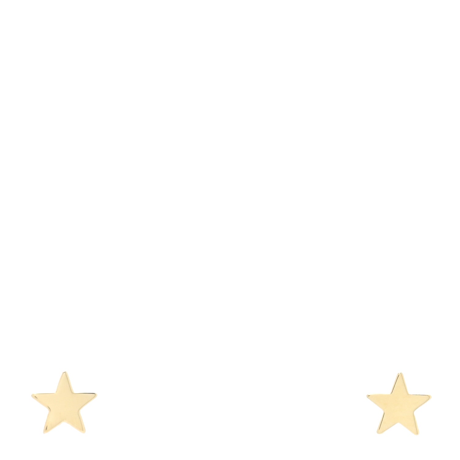 Jennifer Meyer 18K Yellow Gold Mini Star Stud Earrings 1 of 4