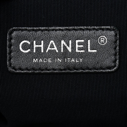 Chanel Calfskin Quilted Small Chain Me Tote Dark Grey 5 of 9