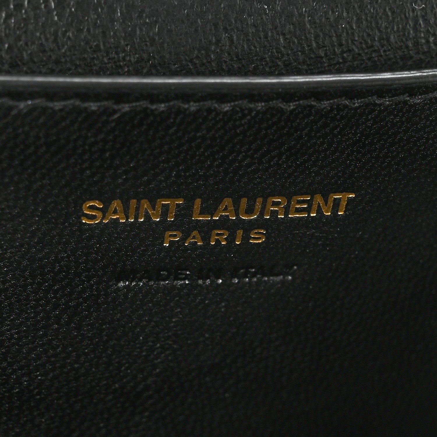 Saint Laurent Lambskin Quilted Mini Gaby Vanity Case Marine 5 of 11