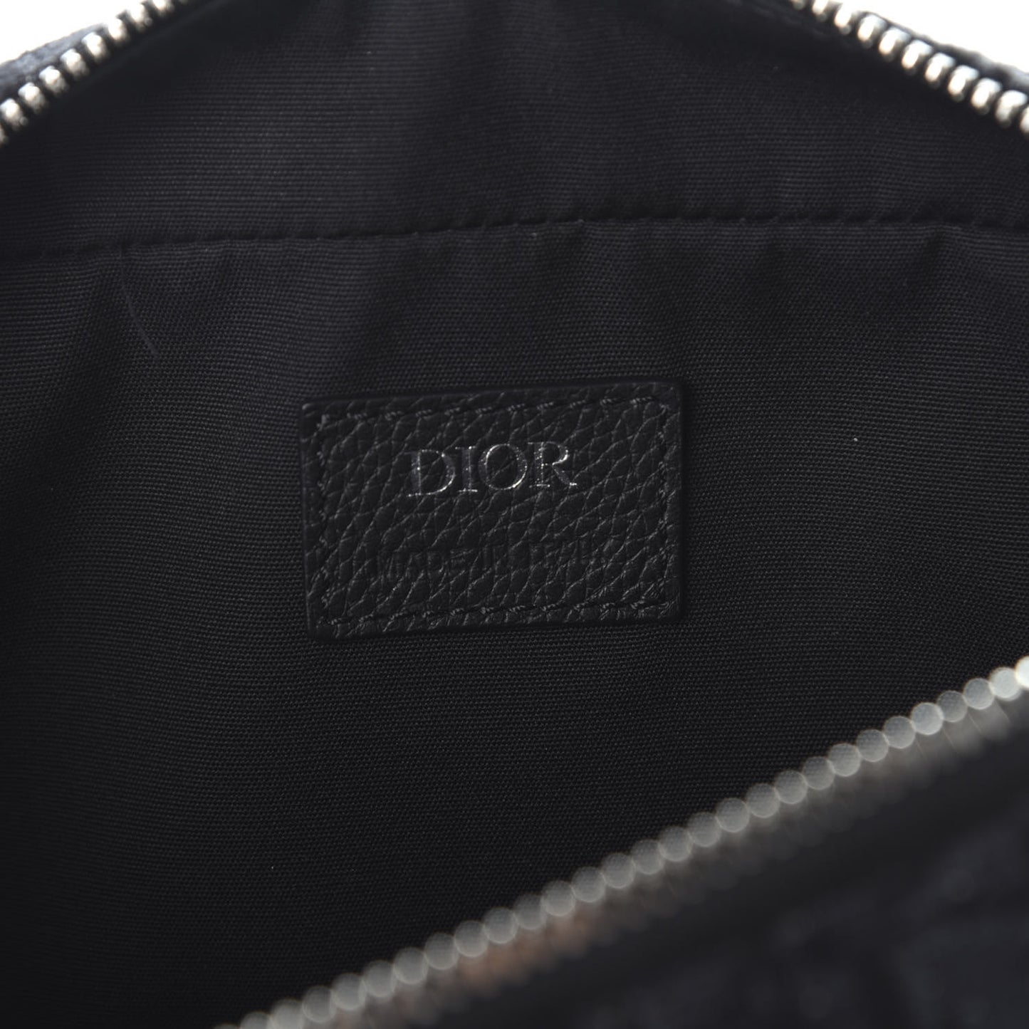 HOMME Oblique Safari Messenger Black