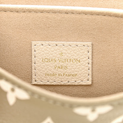 Louis Vuitton Empreinte Monogram Spring In The City Tiny Backpack Kaki Beige Cream 6 of 9