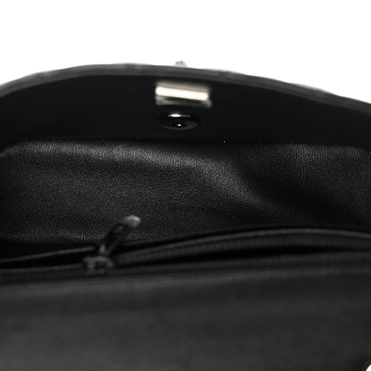 Chanel Lambskin Quilted Mini Rectangular Flap So Black 5 of 12