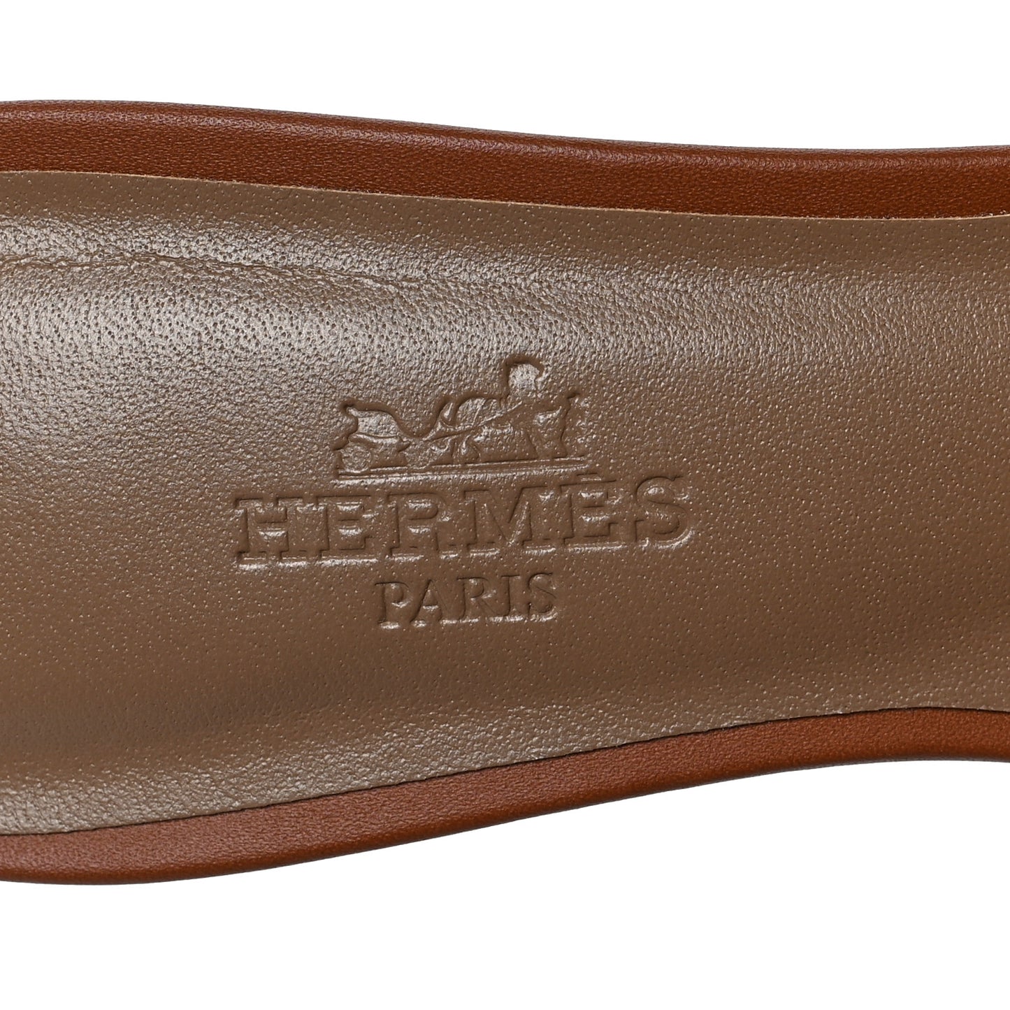 Calfskin Oasis Sandals 35.5 Gold