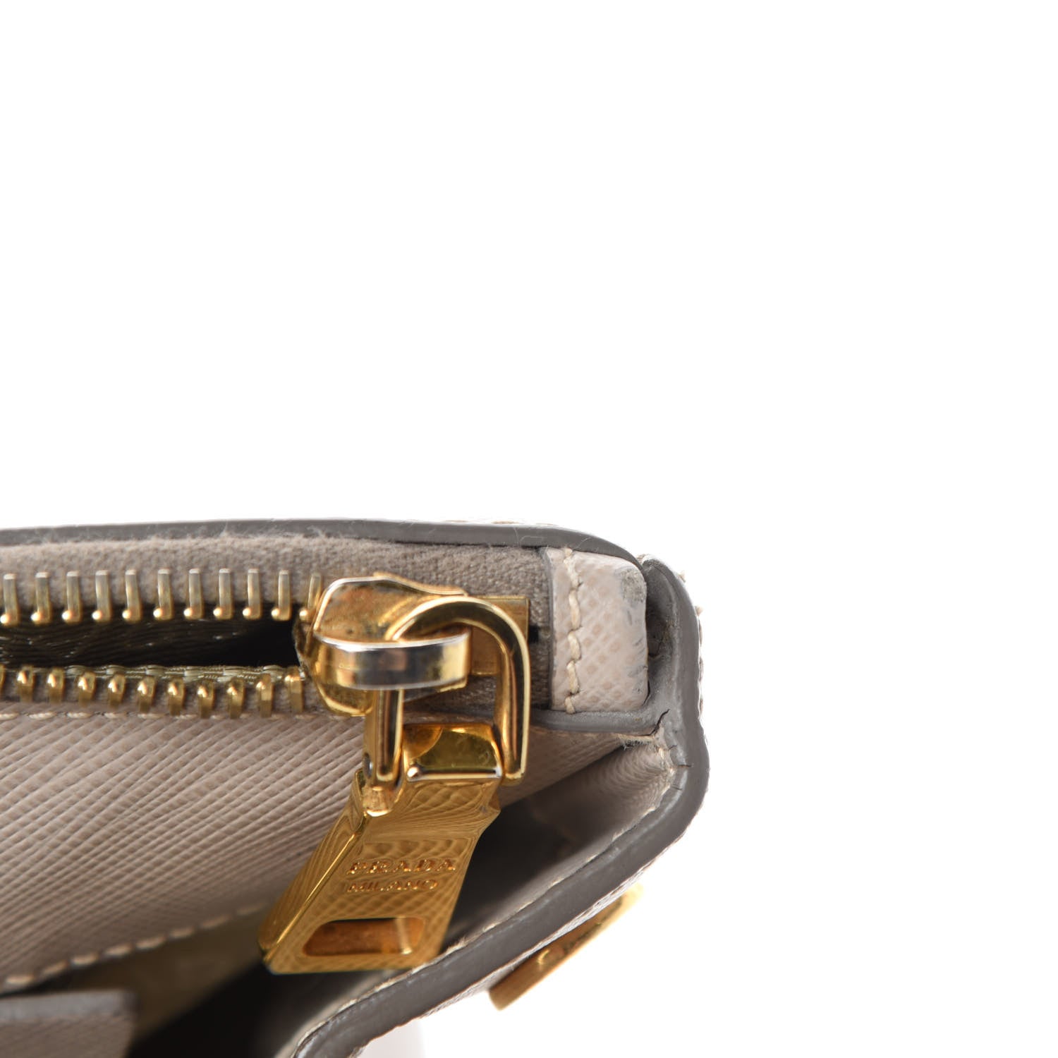 Prada Saffiano Large Galleria Double Zip Tote Pomice 17 of 24