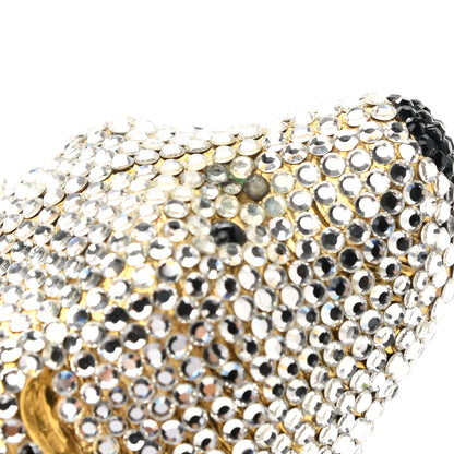 Judith Leiber Swarovski Crystal Polar Bear Minaudiere Clutch White 10 of 11