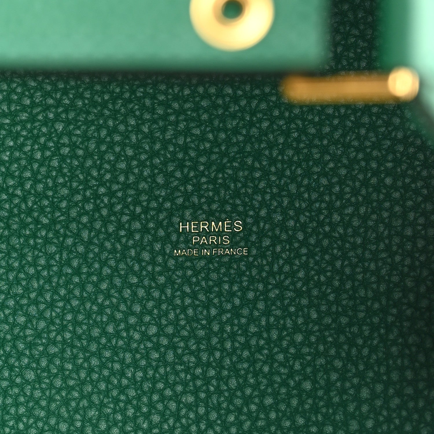 Hermes Taurillon Clemence Picotin Lock 18 Vert Vertigo 7 of 10