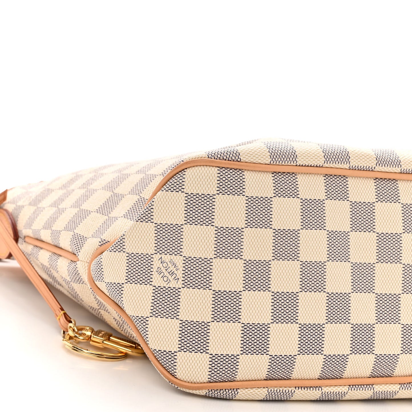 LOUIS VUITTON Damier Azur Delightful PM Pink