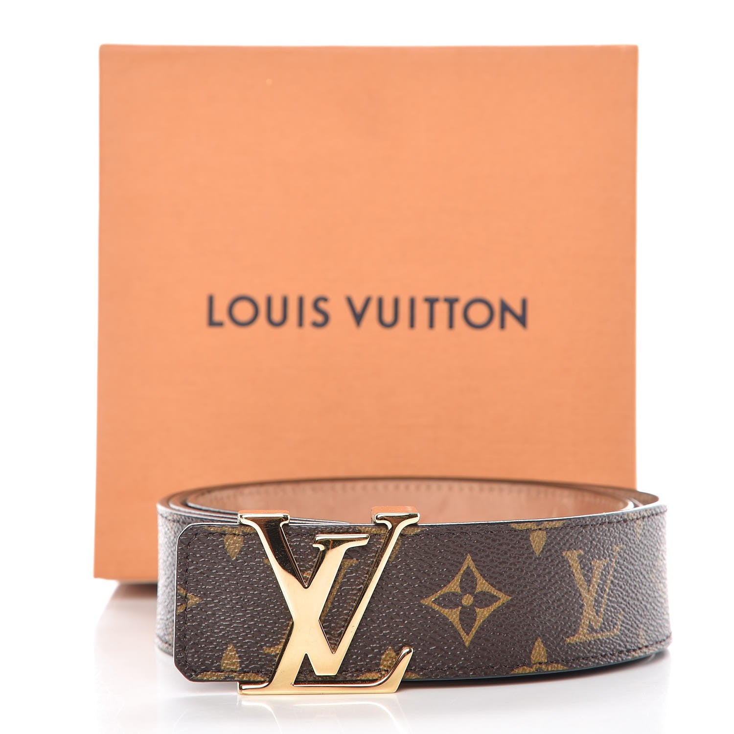 Louis Vuitton Monogram 40mm LV Initiales Belt 110 44 10 of 10