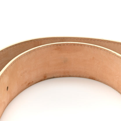 Louis Vuitton Damier Azur LV Initiales Belt 80 32 8 of 10