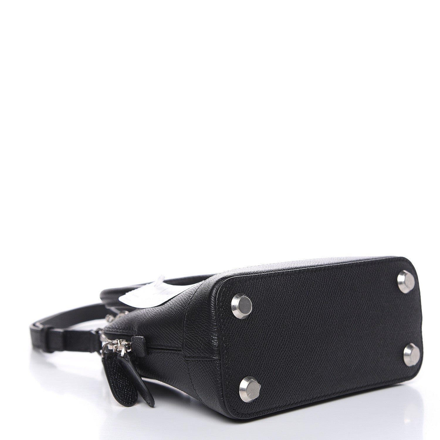 Balenciaga Signature Grained Calfskin XXS Ville Top Handle Bag Black 4 of 10