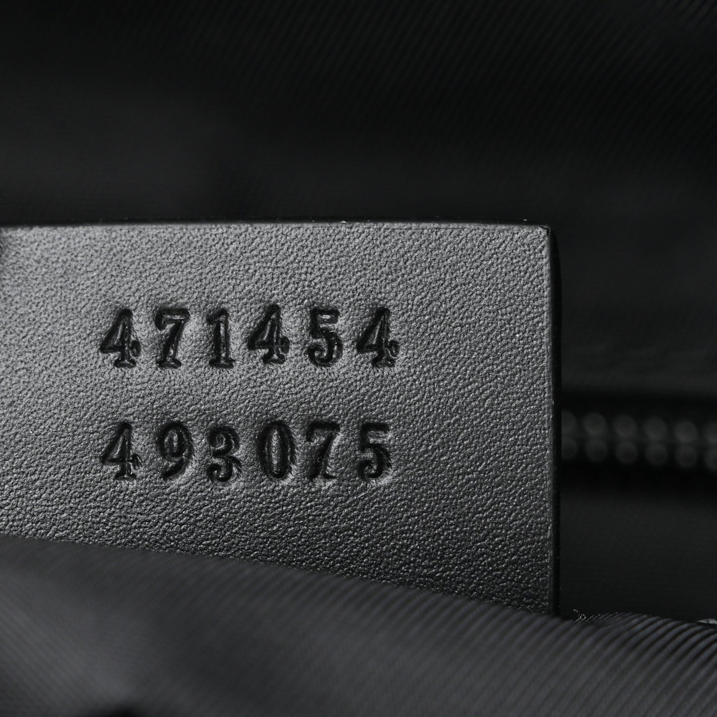 GG Supreme Monogram Web Messenger Bag Black