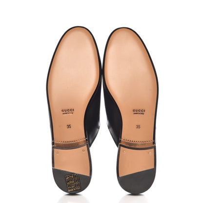 Gucci Calfskin Womens Princetown Slippers 35 Black 5 of 9