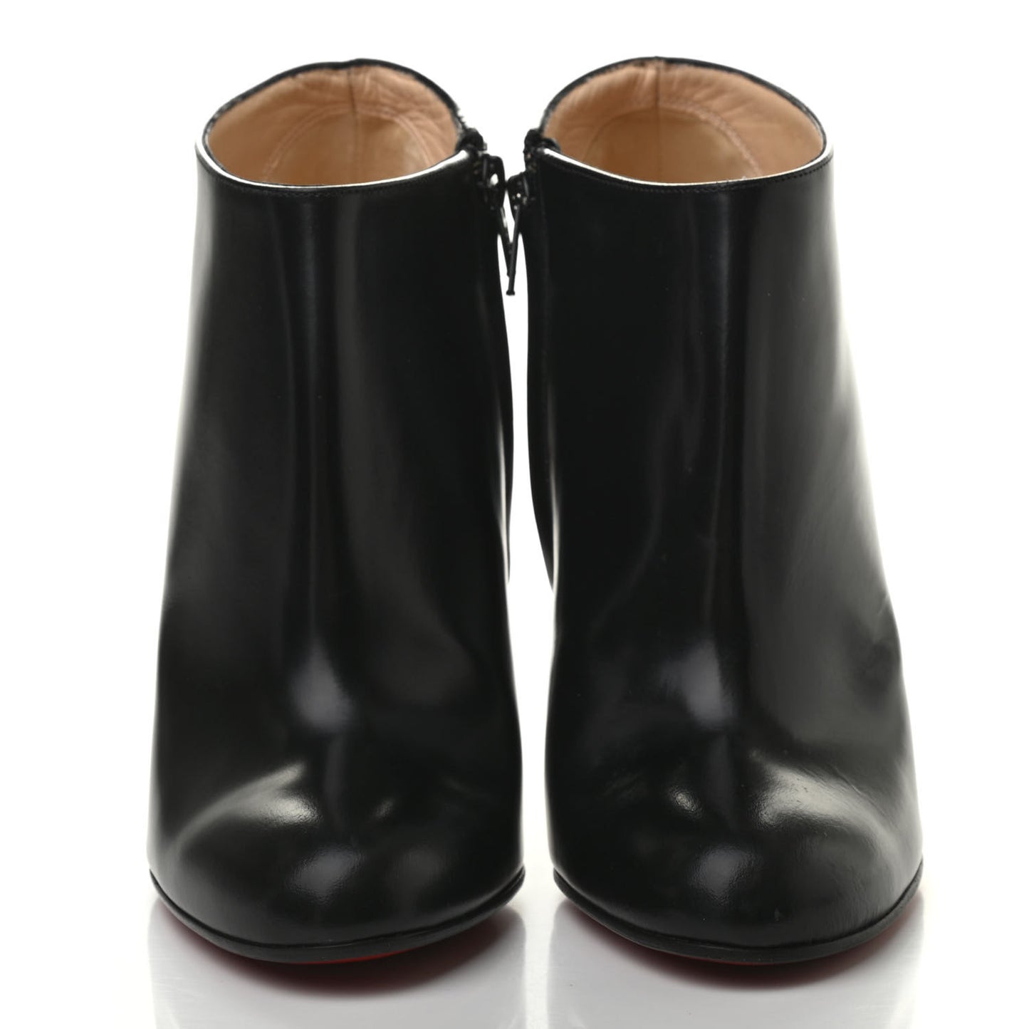 Calfskin Belle 85 Ankle Boots 38 Black