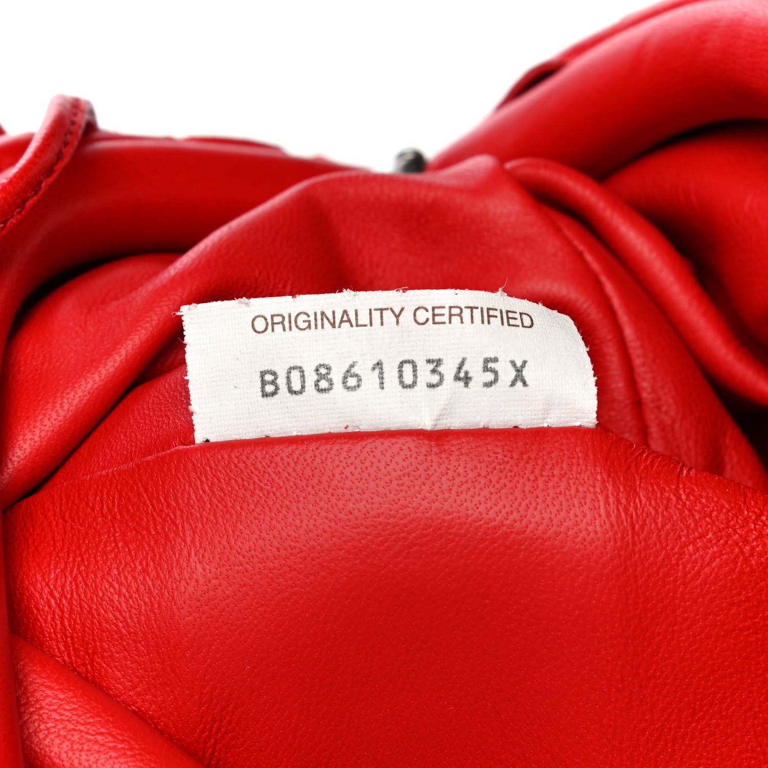 Bottega Veneta Nappa Intrecciato The Mini Pouch Bright Red 7 of 13