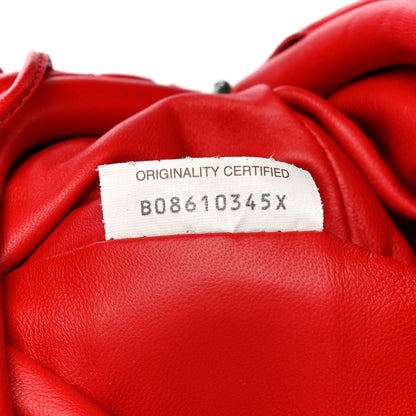 Bottega Veneta Nappa Intrecciato The Mini Pouch Bright Red 7 of 13