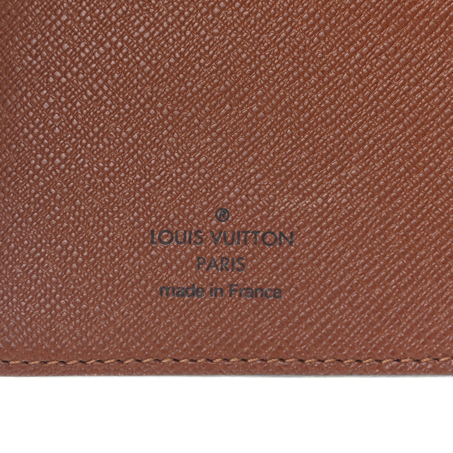 Louis Vuitton Monogram Porte Valeurs Checkbook Wallet 6 of 7
