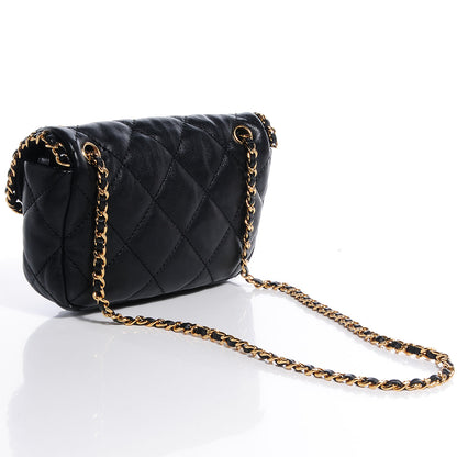 Chanel Calfskin Mini Chain Me Flap Black 3 of 7