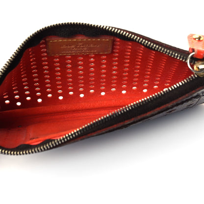Louis Vuitton Monogram Perforated Pochette Plat Orange 5 of 6
