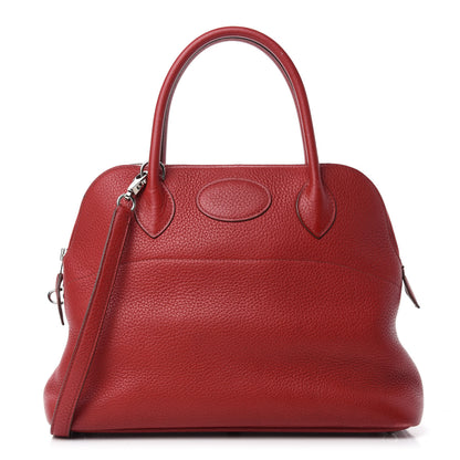Hermes Taurillon Clemence Bolide 31 Rouge Garance 1 of 19
