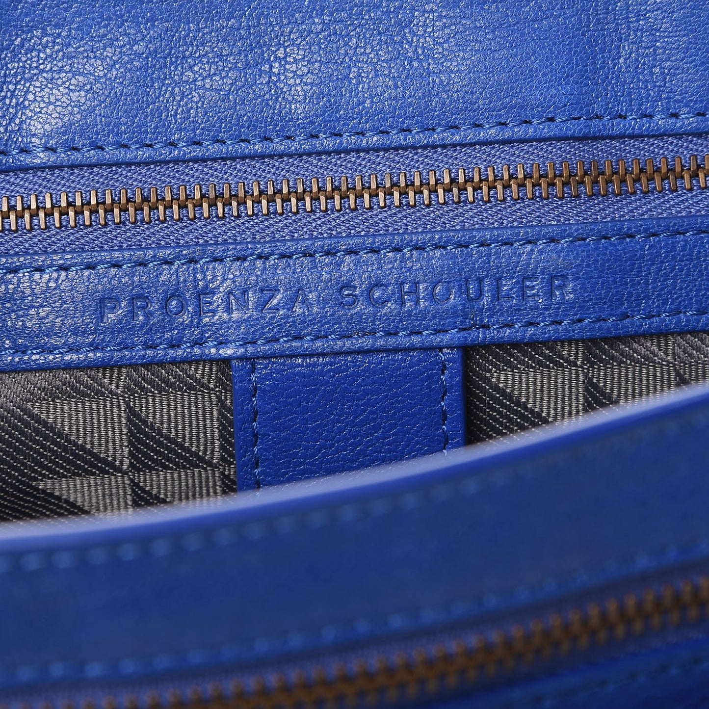 Lambskin Medium PS1 Satchel Royal Blue