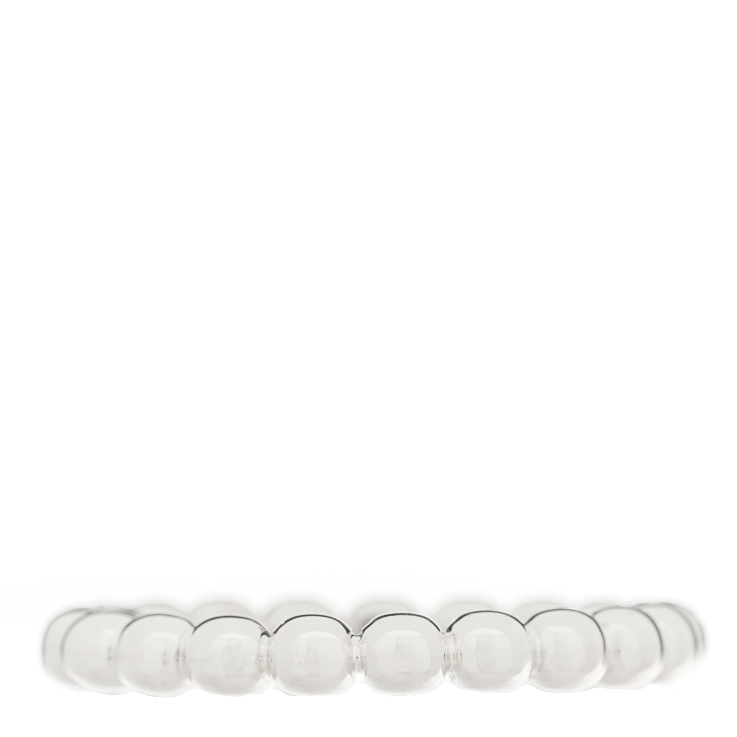 Sterling Silver HardWear Bead Ring 52 6