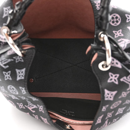 Louis Vuitton Mahina Carmel Hobo PM Black 5 of 9