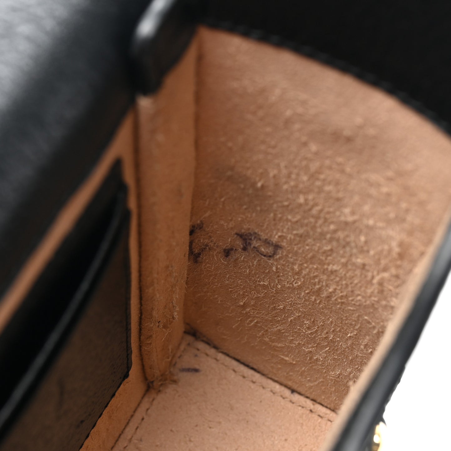 Textured Dollar Calfskin Mini Horsebit 1955 Crossbody Bag Black