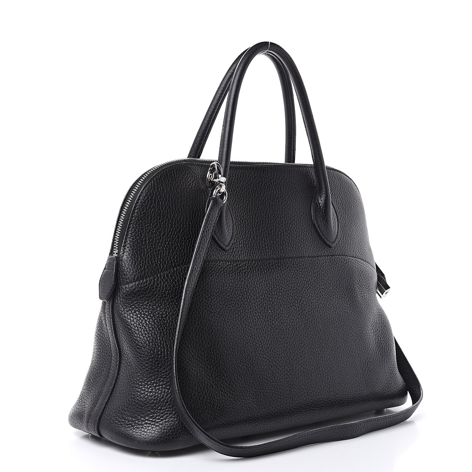 Hermes Taurillon Clemence Bolide 35 Black 3 of 17