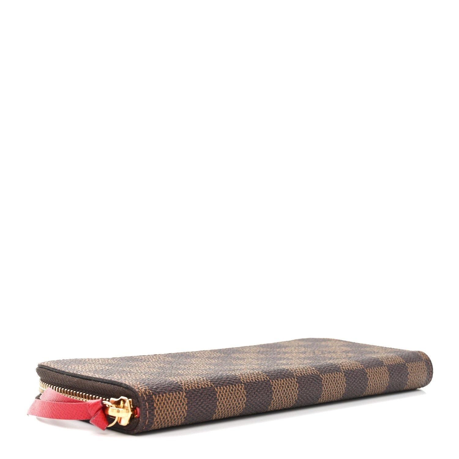 Louis Vuitton Damier Ebene Clemence Wallet Cherry 4 of 6