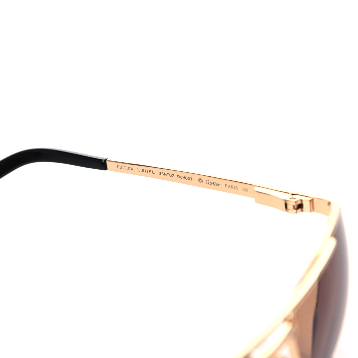 Santos Dumont Vendome Aviator Sunglasses 3592554 Gold