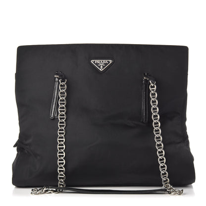 Prada Tessuto Nylon Shopping Tote Black 1 of 10