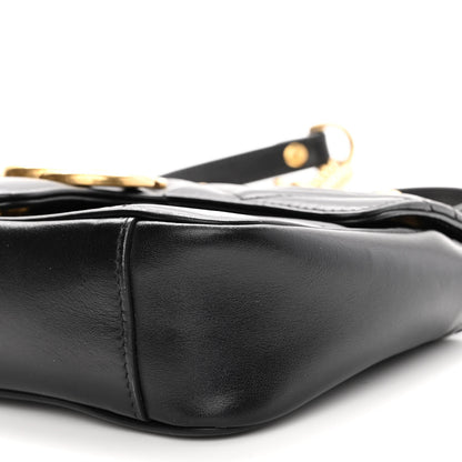 Gucci Calfskin Matelasse Mini GG Marmont Shoulder Bag Black 10 of 10