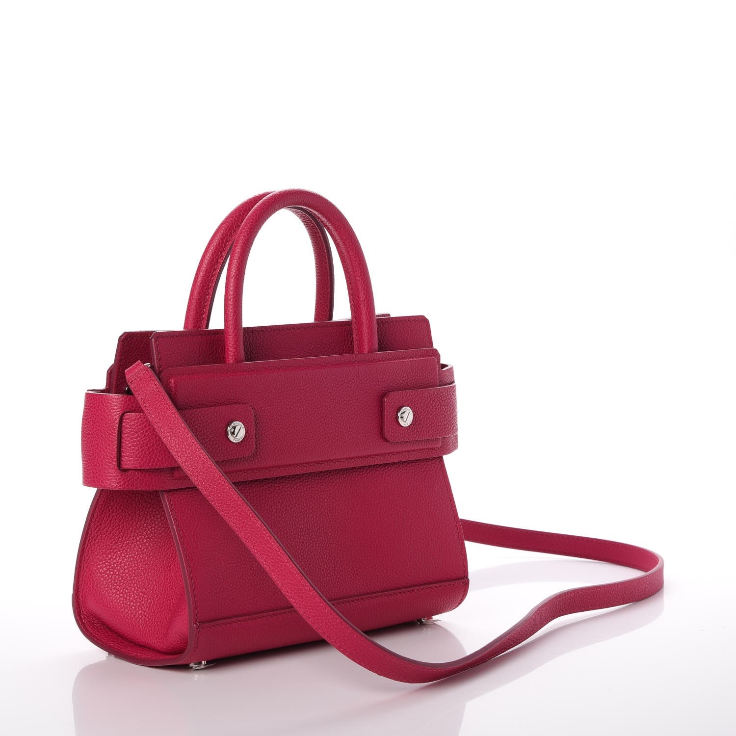 Givenchy Grained Calfskin Mini Horizon Satchel Fushia 3 of 6