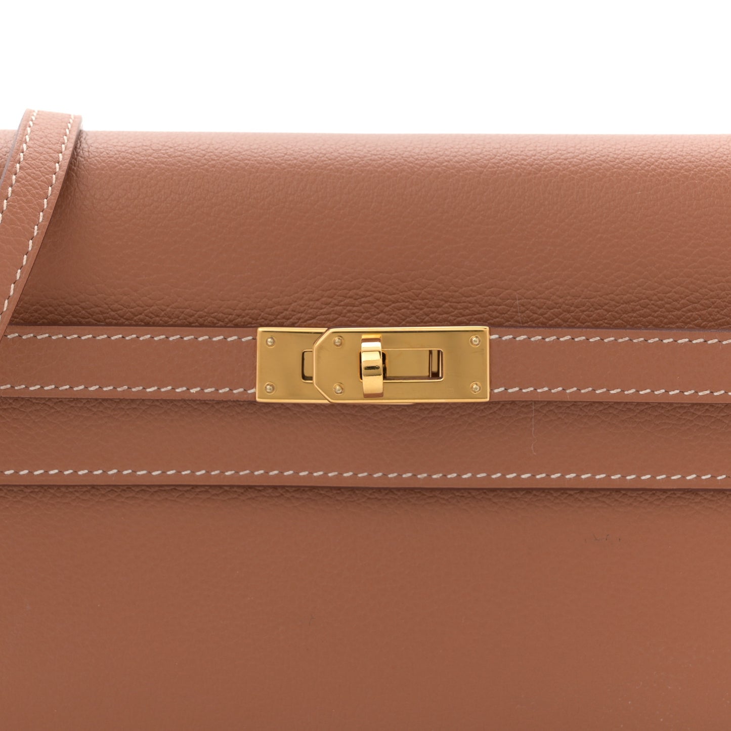 Evercolor Kelly Wallet To Go Gold