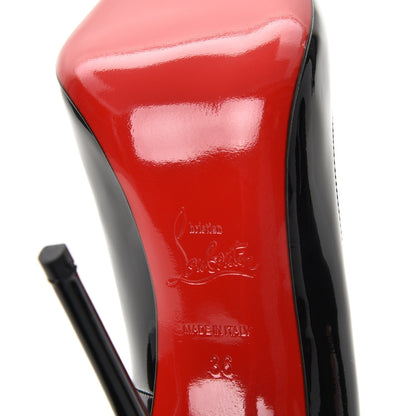 Christian Louboutin Patent So Kate 120 Pumps 36 Black 6 of 8