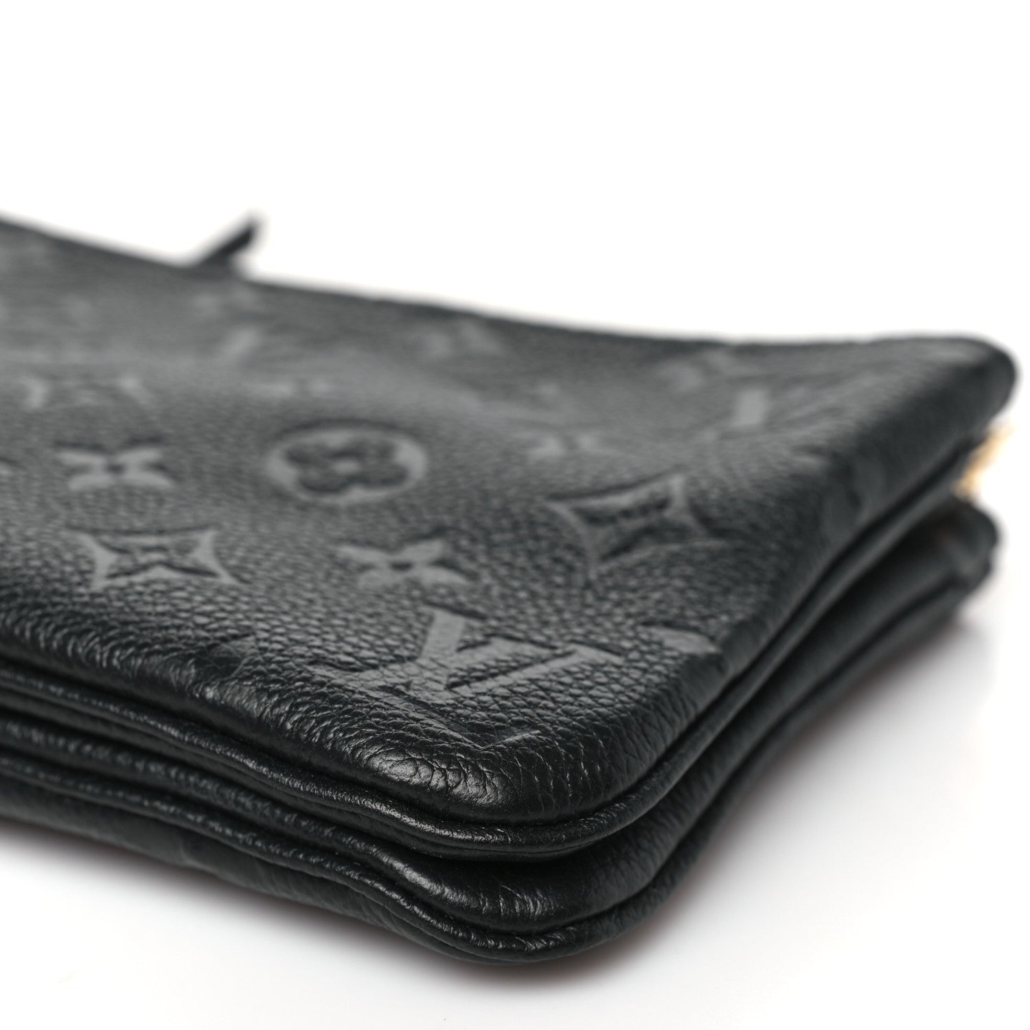Louis Vuitton Empreinte Double Zip Pochette Black 10 of 10