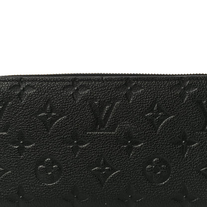 Louis Vuitton Empreinte Zippy Wallet Black 7 of 13