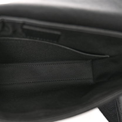 Louis Vuitton Calfskin Aerogram Takeoff Messenger PM Black 5 of 9