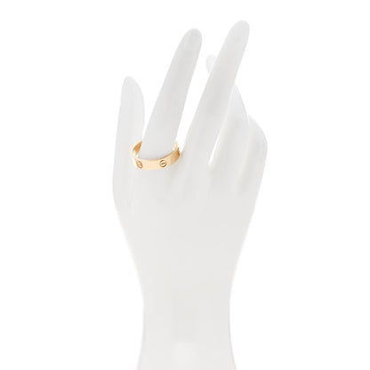 Cartier 18K Yellow Gold 5.5mm LOVE Band Ring 69 12.5 2 of 5