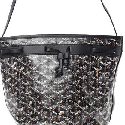 Goyard Goyardine Petit Flot Bucket Bag PM Black 8 of 8