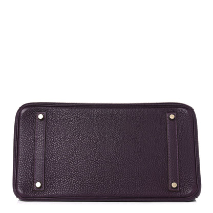 Hermes Togo Birkin 35 Raisin 6 of 37