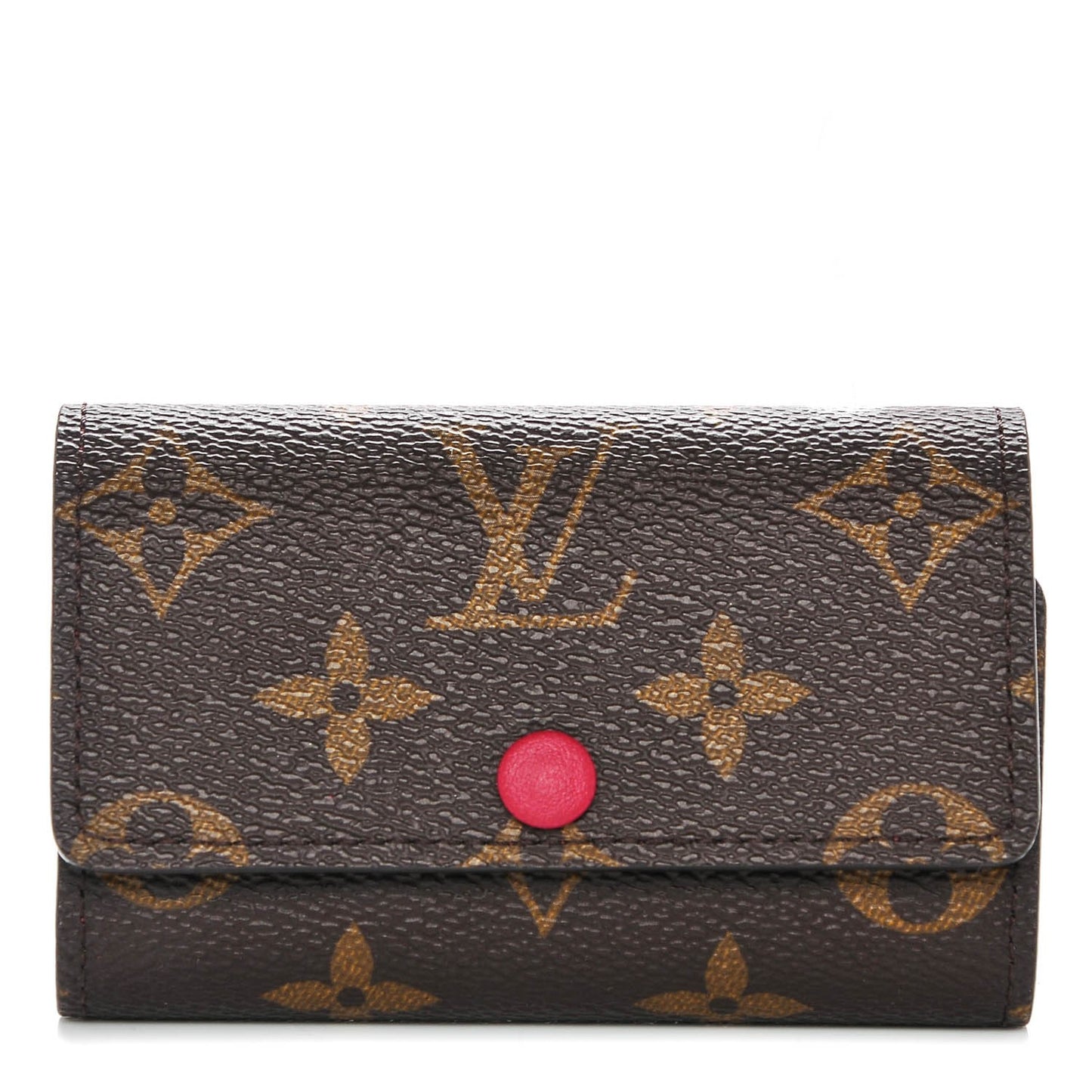 Monogram 6 Key Multicles Holder Fuchsia